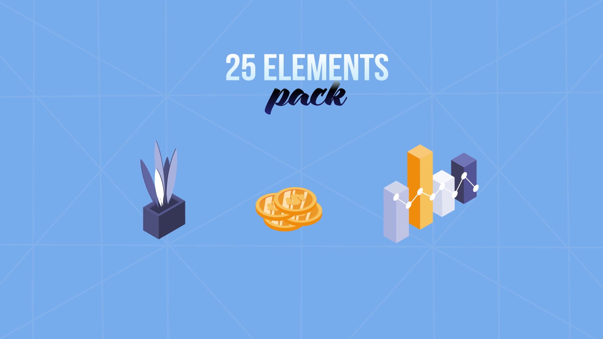 Statistics Isometric Concept Videohive 29057296 After Effects Image 5