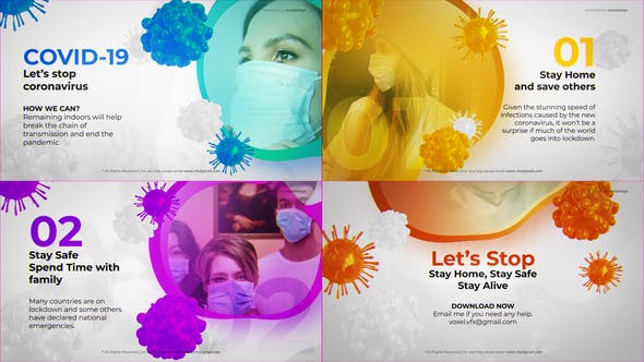 Stay Home Opener - 26443937 Download Videohive