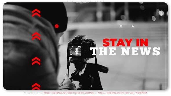 Stay In The News - 32526546 Download Videohive