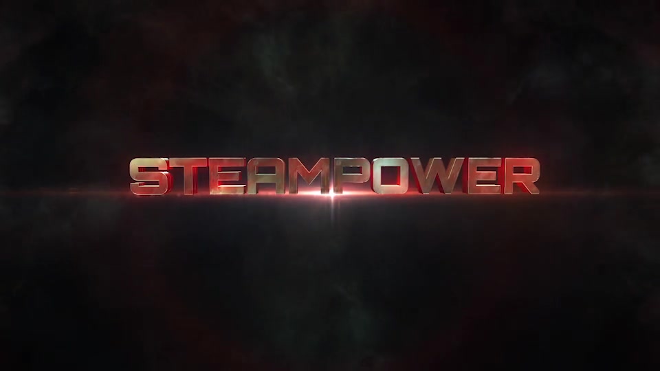 Steam Power Logo - Download Videohive 15301791