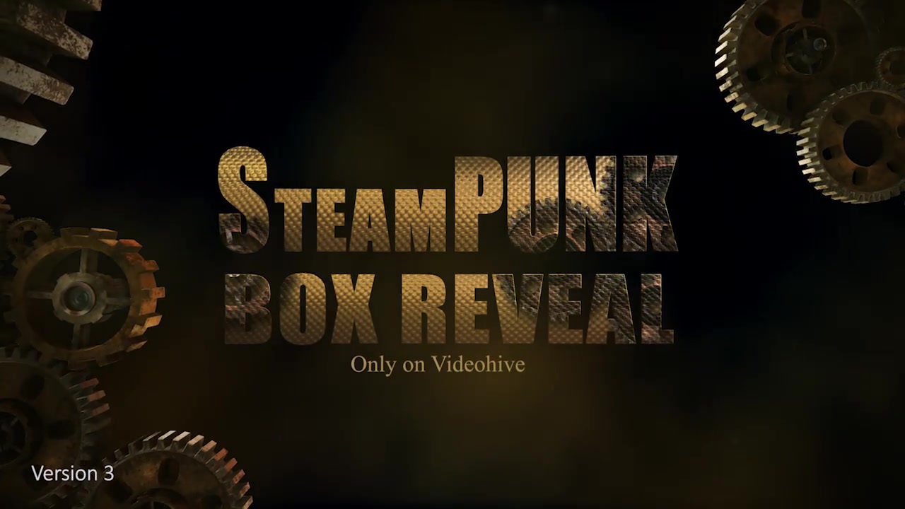 Steampunk Box Reveal Logo Videohive 30930755 After Effects Image 12