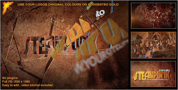 Steampunk Logo - Download Videohive 11841665
