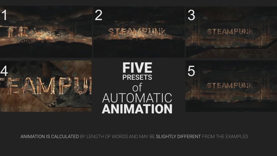 Steampunk Titles Videohive 16291148 After Effects Image 11