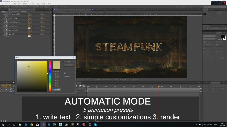 Steampunk Titles Videohive 16291148 After Effects Image 4