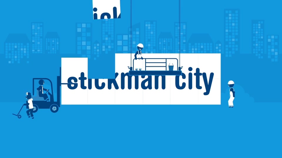 Stickman City Explainer Video Kit - Download Videohive 20299151