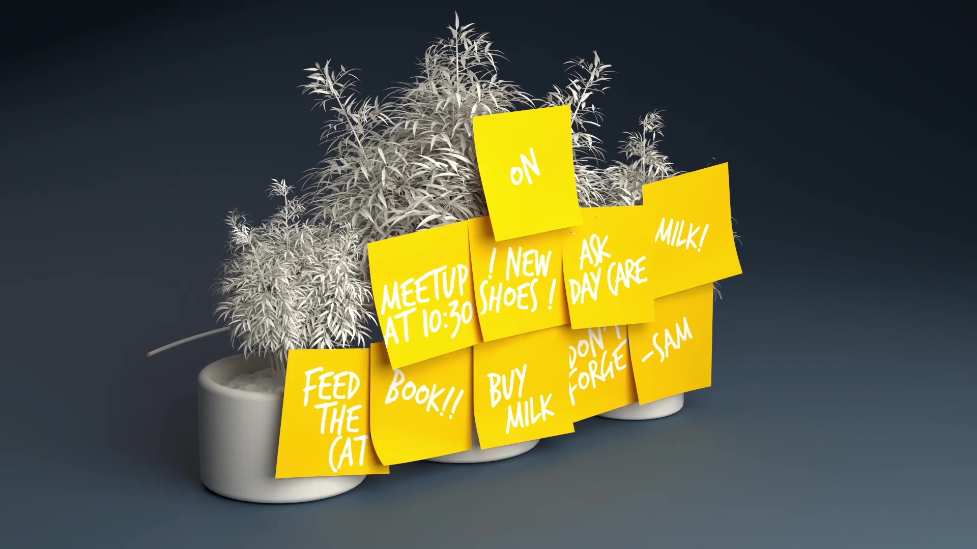 Sticky Notes Promo Logo Videohive 33705112 After Effects Image 3