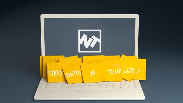 Sticky Notes Promo Logo - 33705112 Download Videohive