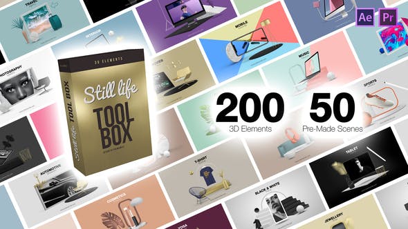 Still Life Toolbox AE & Premiere Pro Mogrts - Download Videohive 28042599