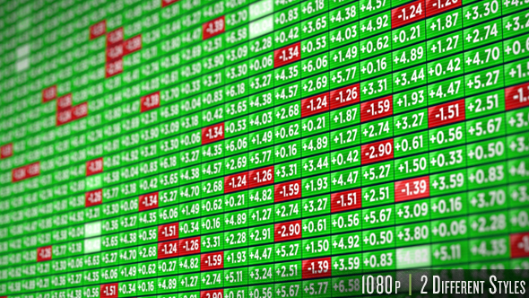 Stock Market Indicator Board Positive - Download Videohive 17674908