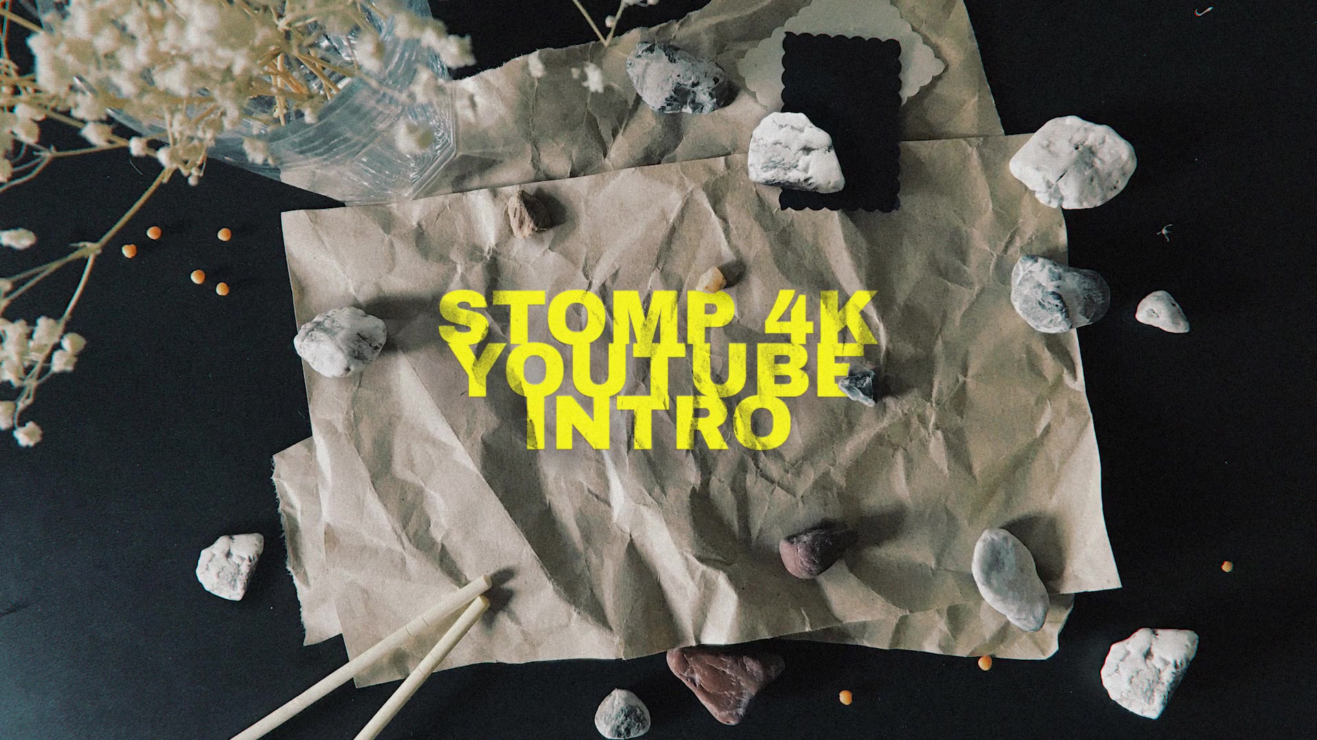 Stomp 4K Youtube Intro/ Typography/ Grunge/ Hand Made Opener/ Kitchen/ Fast/ Dynamic/ Clap/ Modern Videohive 28447920 After Effects Image 4