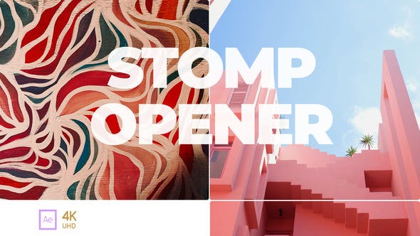 Stomp Intro Dynamic fast slideshow Promo - 24855501 Videohive Download
