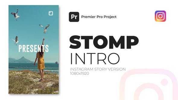 Stomp Intro Instagram Story | MOGRT - Download Videohive 38380665