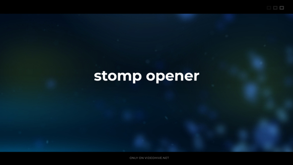 Stomp Opener - Download Videohive 21891429