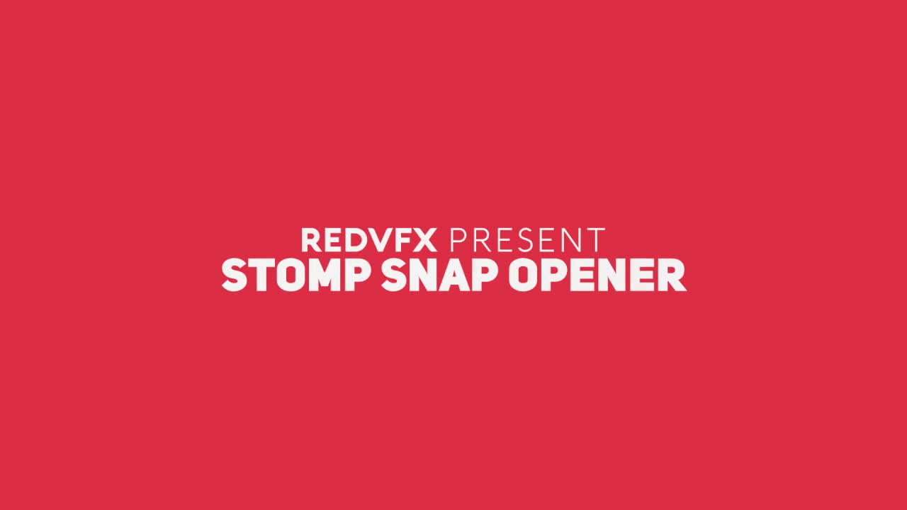 Stomp Snap Opener Videohive 22343697 After Effects Image 1
