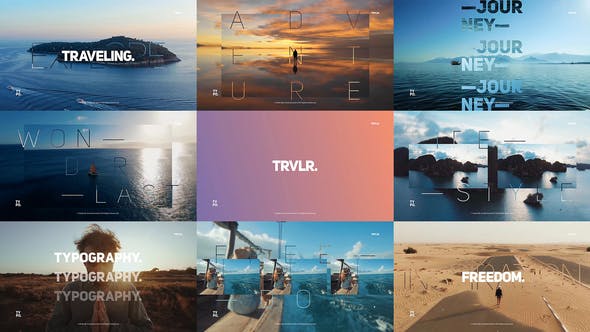 Stomp Travel Commercial Promo / Dynamic Typography Opener / Montage Reel / Adventure Slideshow - Videohive 39535470 Download