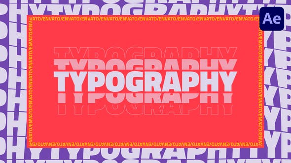 Stomp Typography Intro - Download 39318096 Videohive