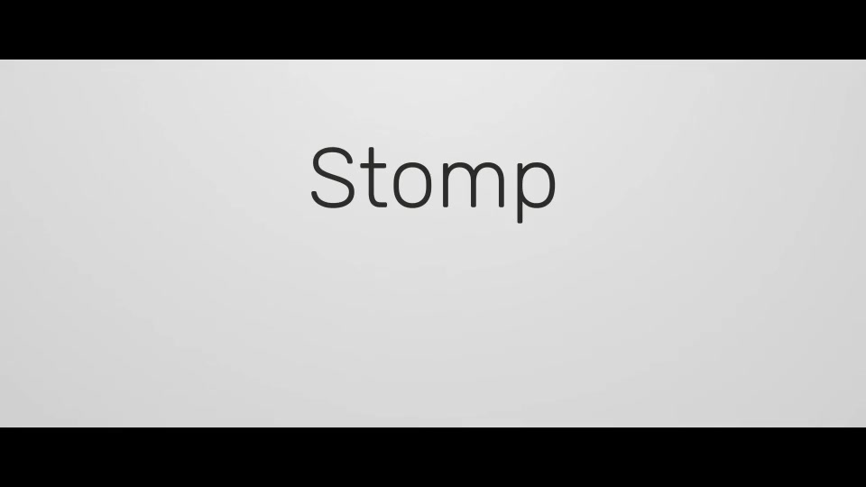 Stomp Typography Opener Videohive 21961154 After Effects Image 5