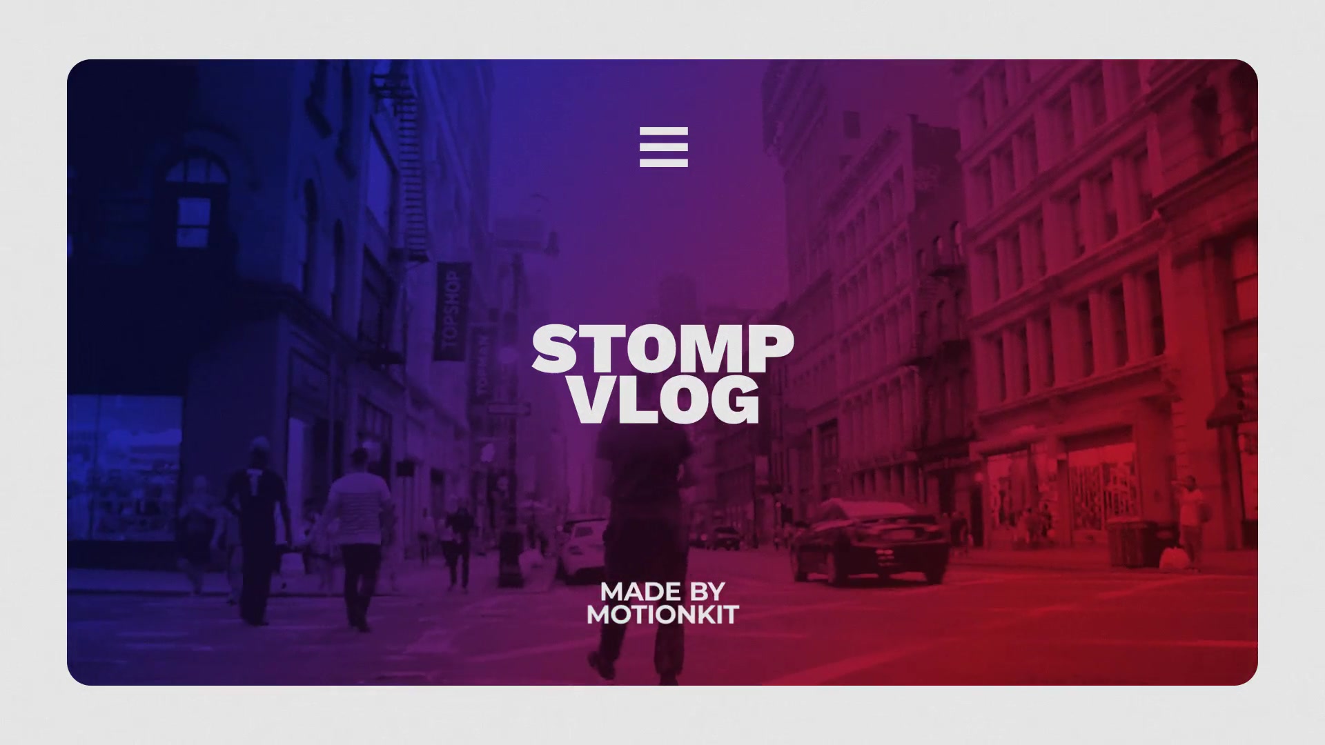 Stomp Vlog Opener Videohive 23494633 After Effects Image 2