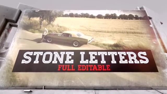 Stone Letters Videohive 9946828 After Effects Image 12