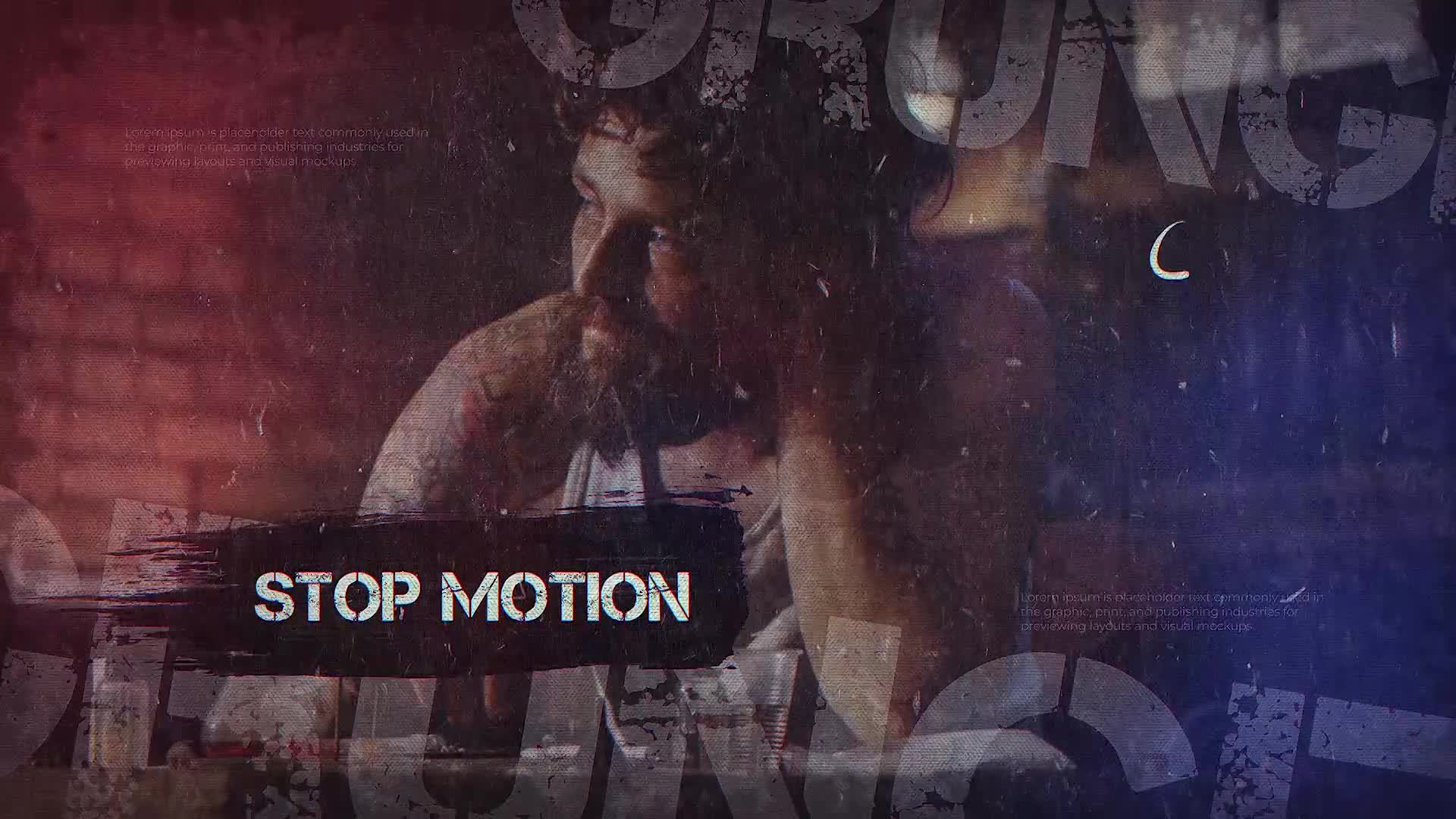 Stop Motion Grunge Videohive 24565379 After Effects Image 1