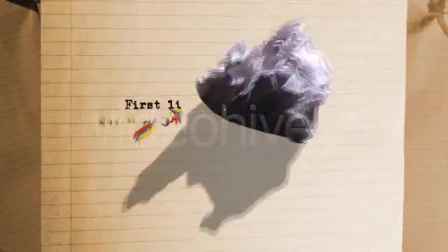 Stop Motion School Paper Typewriting - Download Videohive 146866