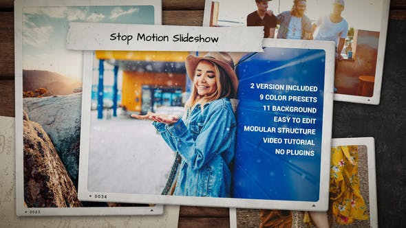 Stop Motion Slideshow - Videohive Download 26235660