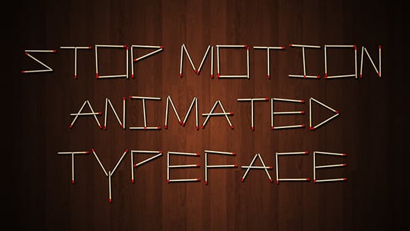 Stop Motion Typeface - Download Videohive 15801290