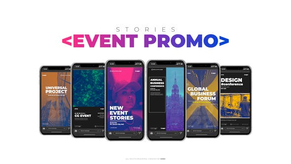 Stories: Event Promo (MoGRT) - Videohive 38335979 Download