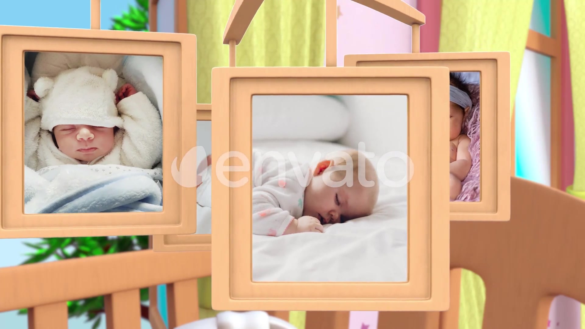 Stork and baby (2 in 1) Videohive 27046193 After Effects Image 11