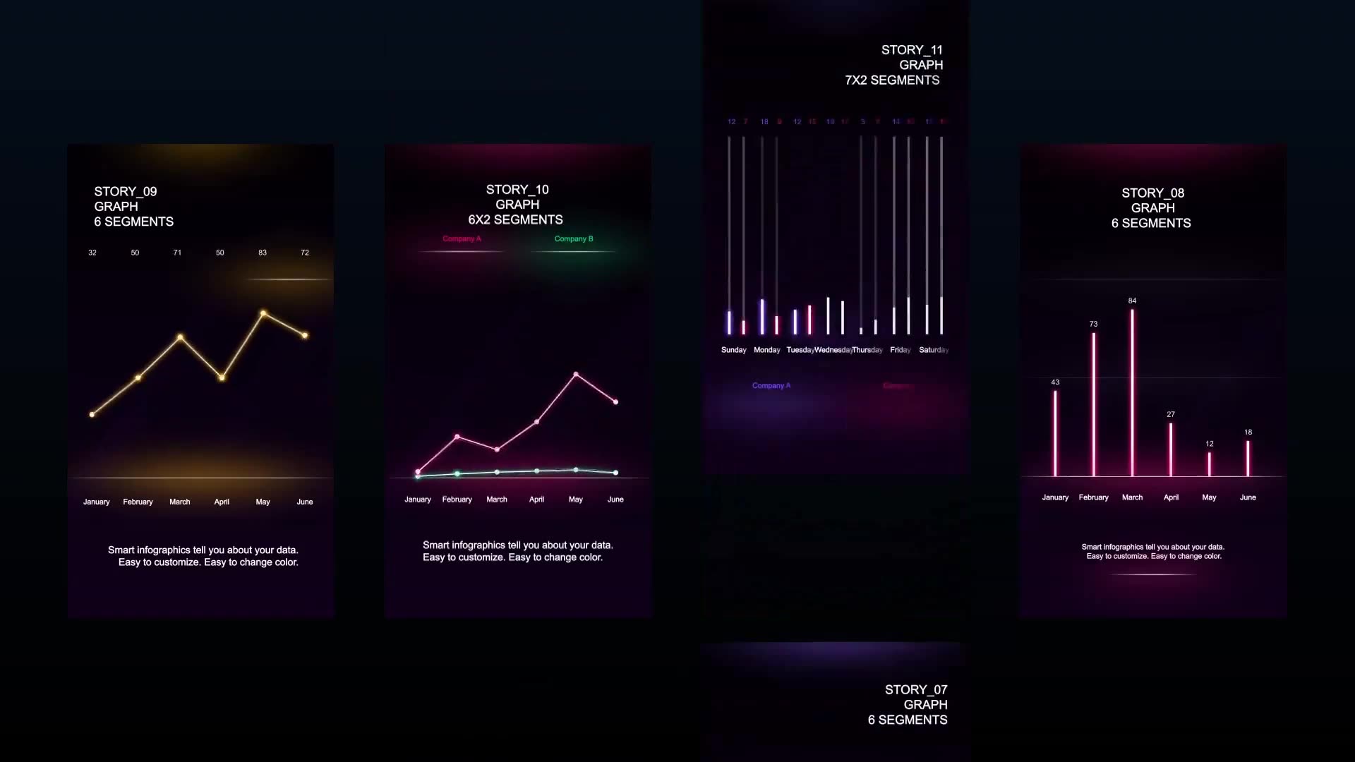 Story glowing infographics Videohive 25104595 After Effects Image 4