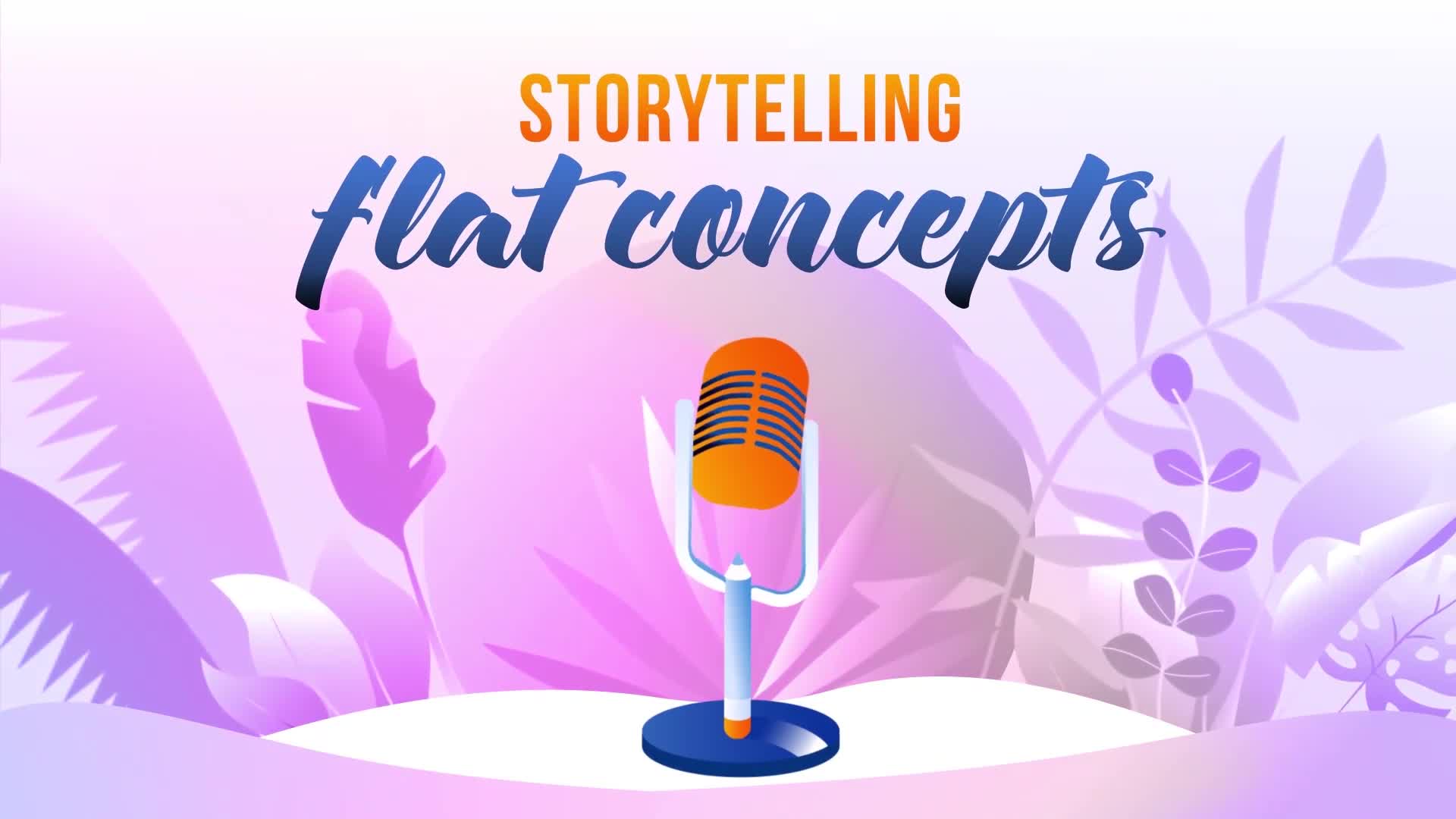 Storytelling Flat Concept Videohive 27646540 After Effects Image 1