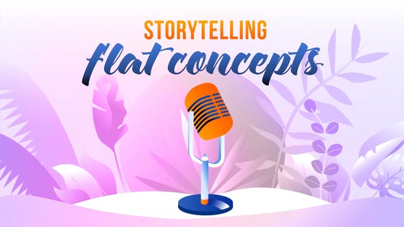 Storytelling Flat Concept - Videohive 27646540 Download