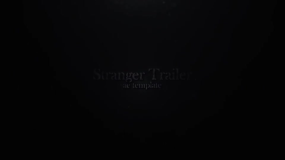 Stranger Trailer Videohive 25652505 After Effects Image 11