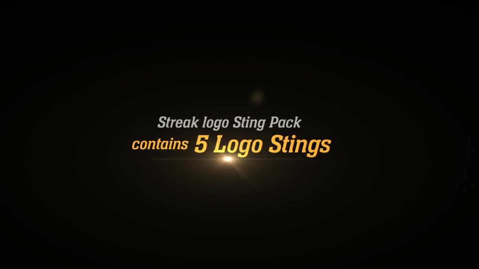 Streaks Logo Sting Pack - Download Videohive 9269151