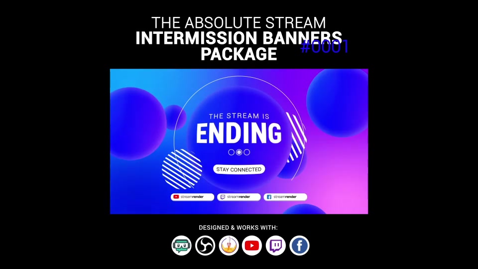 Stream Intermission Banners. Collection #0001 Videohive 34096277 After Effects Image 10
