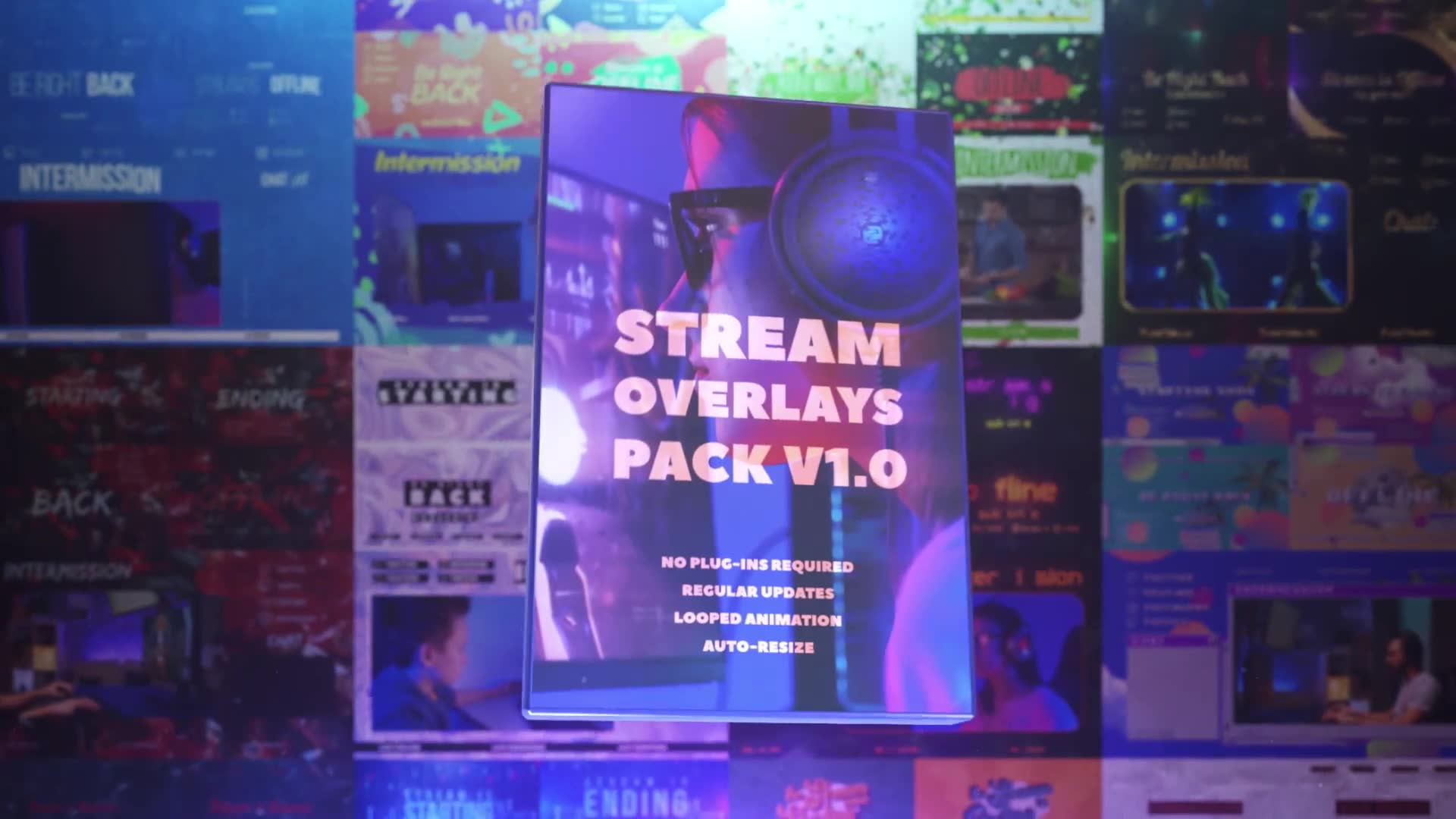 Stream Overlays Pack Videohive 29422618 After Effects Image 3