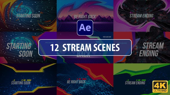 Stream Scenes | After Effects - Download Videohive 29301552