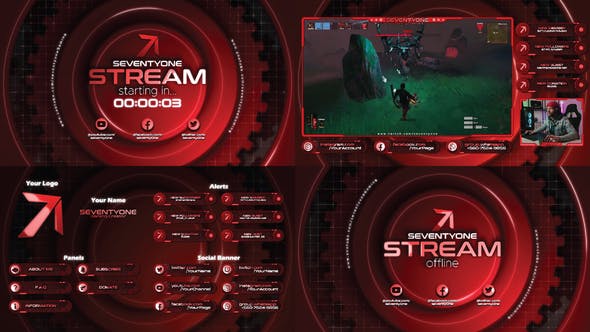 Streamer Pack 2 - 31071896 Download Videohive