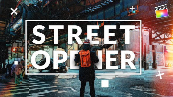 Street Opener | For Final Cut & Apple Motion - Videohive Download 30206596