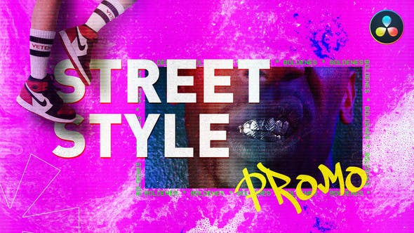 Street Style Promo | For DaVinci Resolve - Videohive Download 35593123