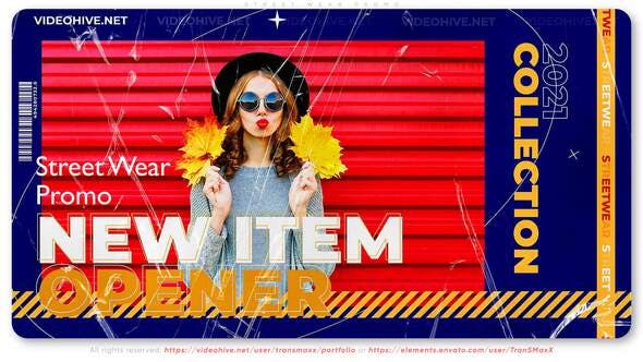 Street Wear Urban Opener - 30278455 Videohive Download