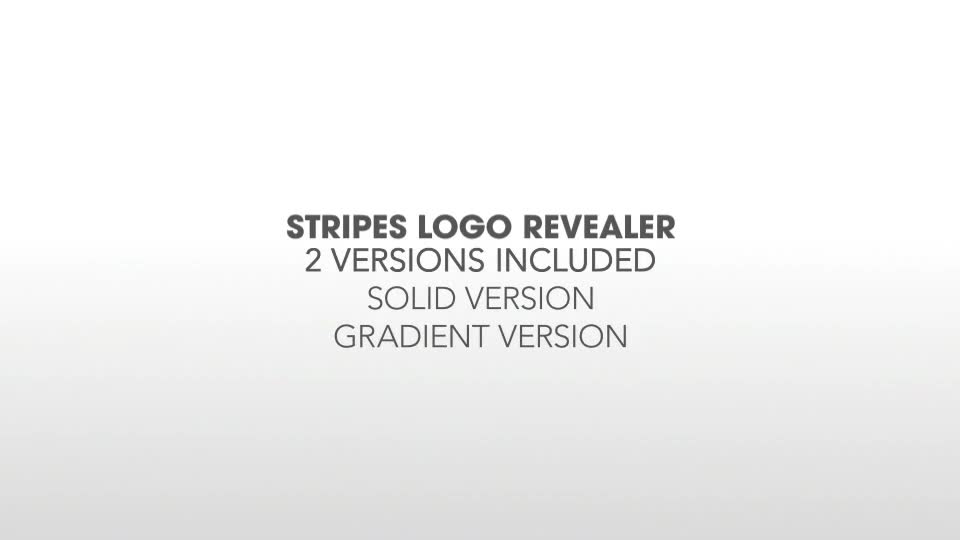 Stripes Logo Revealer Videohive 8282599 After Effects Image 1