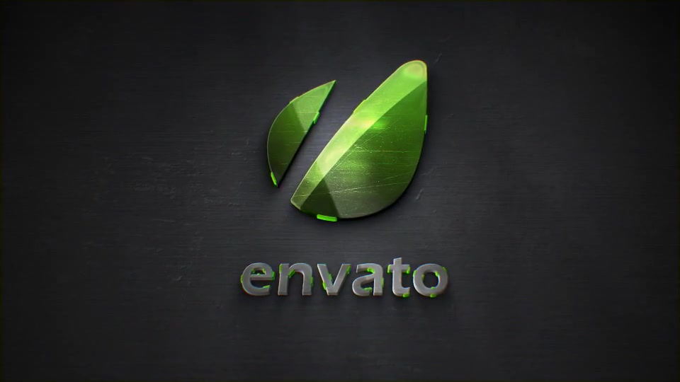 Stroke Metal Reflection Logo - Download Videohive 6163882