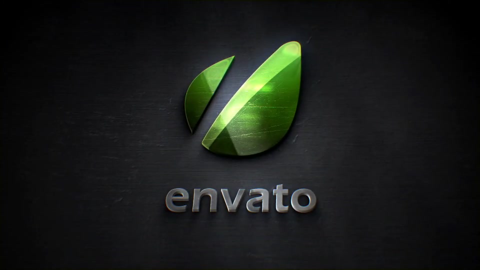 Stroke Metal Reflection Logo - Download Videohive 6163882