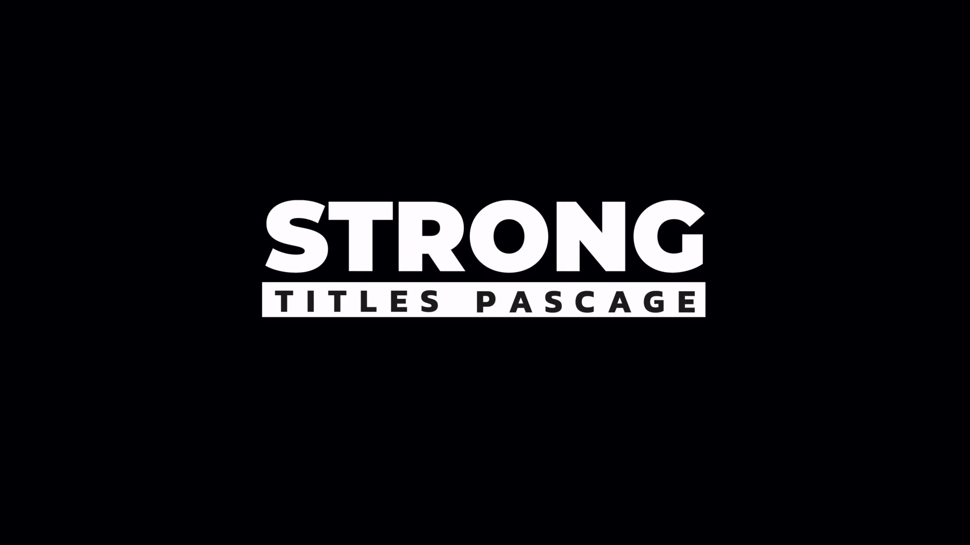 Strong Titles | FCPX Videohive 36571269 Apple Motion Image 8