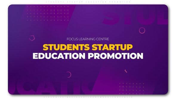 Students Startup Education Promotion - 24685137 Download Videohive