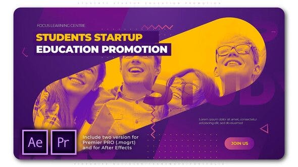 Students Startup Education Promotion - Download Videohive 25854754