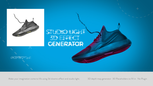 Studio Light I 3D Effect Generator - Download Videohive 20761601