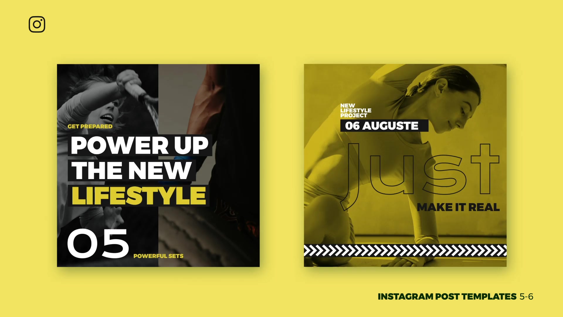 Style Life Promo Instagram Post & Story B87 Videohive 32982134 After Effects Image 9