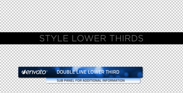 Style Lower Thirds - Download Videohive 231560